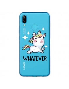 Coque Huawei P20 Lite Licorne Whatever Transparente -...