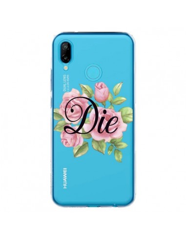 Coque Huawei P20 Lite Die Fleurs Transparente - Maryline Cazenave