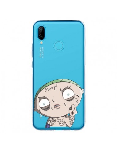 Coque Huawei P20 Lite Stewie Joker Suicide Squad Transparente - Mikadololo