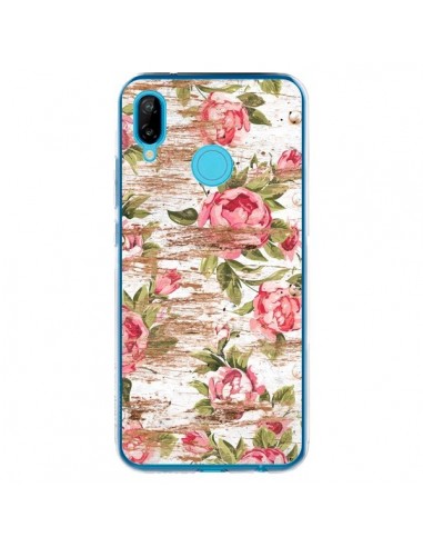 Coque Huawei P20 Lite Eco Love Pattern Bois Fleur - Maximilian San