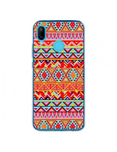 Coque Huawei P20 Lite India Style Pattern Bois Azteque - Maximilian San