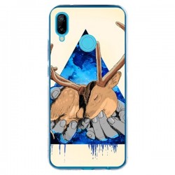 Coque Huawei P20 Lite Cerf Triangle Seconde Chance -...