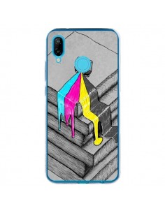 Coque Huawei P20 Lite Appareil Photo Bleeding Words -...