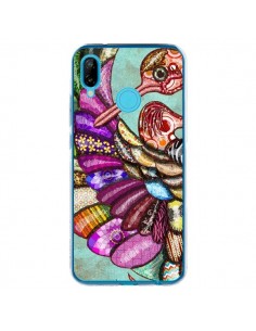 Coque Huawei P20 Lite Paon Multicolore Eco Bird -...