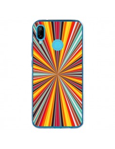 Coque Huawei P20 Lite Horizon Bandes Multicolores -...