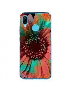 Coque Huawei P20 Lite Tournesol Lysergic Flower -...