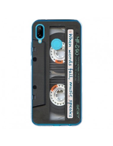 Coque Huawei P20 Lite Cassette Words K7 - Maximilian San