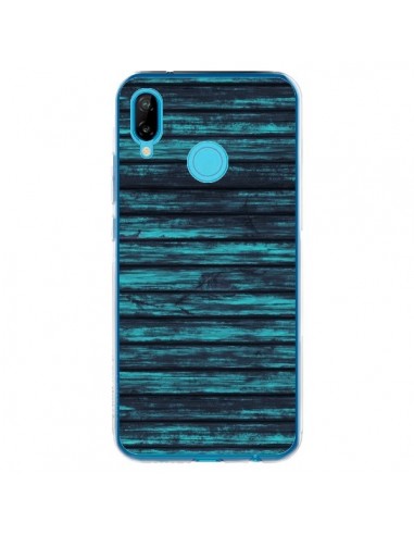 Coque Huawei P20 Lite Blue Moon Wood Bois - Maximilian San