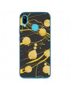Coque Huawei P20 Lite Gold Splash Peinture Art -...