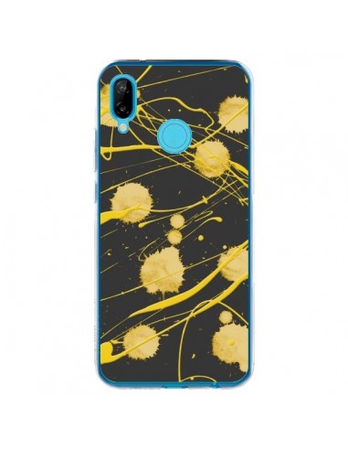 Coque Huawei P20 Lite Gold Splash Peinture Art - Maximilian San