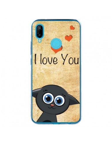 Coque Huawei P20 Lite Cute Cat - Nico