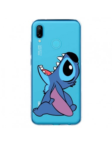 Coque Huawei P20 Lite Stitch de Lilo et Stitch Transparente