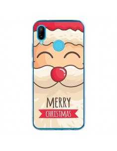 Coque Huawei P20 Lite Moustache du Père Noël Merry...