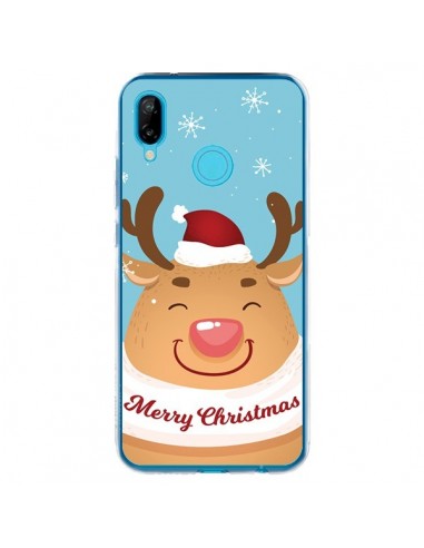 Coque Huawei P20 Lite Renne de Noël Merry Christmas - Nico