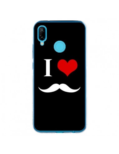 Coque Huawei P20 Lite I Love Moustache - Nico