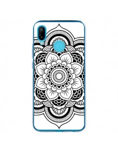Coque Huawei P20 Lite Mandala Noir Azteque - Nico