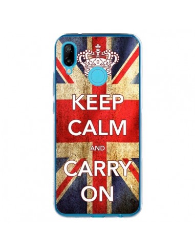 Coque Huawei P20 Lite Keep Calm and Carry On - Nico