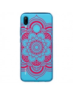 Coque Huawei P20 Lite Mandala Rose Fushia Azteque...