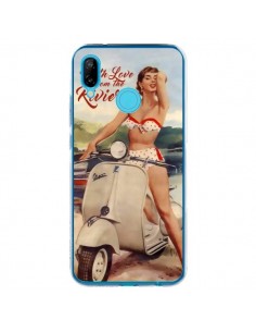 Coque Huawei P20 Lite Pin Up With Love From the Riviera...