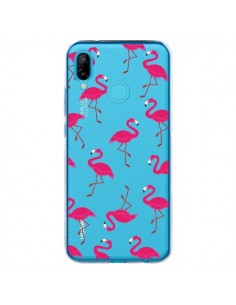Coque Huawei P20 Lite flamant Rose et Flamingo...