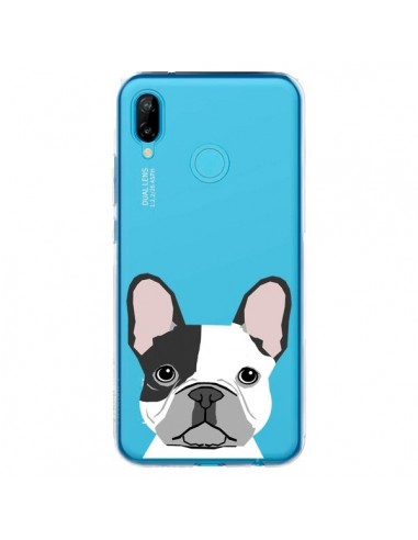 Coque Huawei P20 Lite Bulldog Français Chien Transparente - Pet Friendly