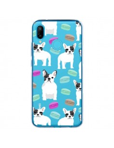 Coque Huawei P20 Lite Chiens Bulldog Français Macarons...