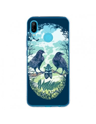 Coque Huawei P20 Lite Tête de Mort Nature - Rachel Caldwell