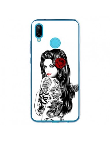 Coque Huawei P20 Lite Tattoo Girl Lolita - Rachel Caldwell