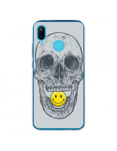 Coque Huawei P20 Lite Smiley Face Tête de Mort - Rachel Caldwell