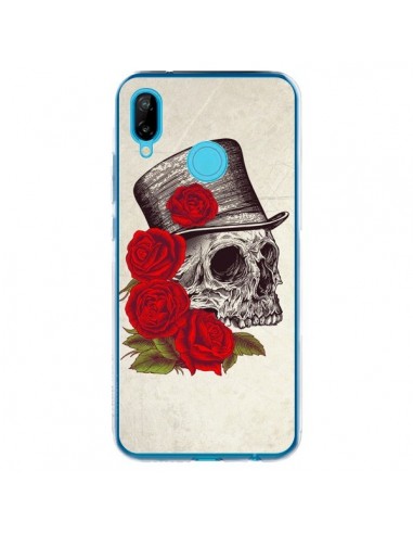 Coque Huawei P20 Lite Gentleman Crane Tête de Mort - Rachel Caldwell