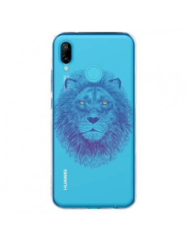 Coque Huawei P20 Lite Lion Animal Transparente - Rachel Caldwell
