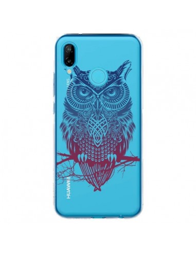 Coque Huawei P20 Lite Hibou Chouette Owl Transparente - Rachel Caldwell