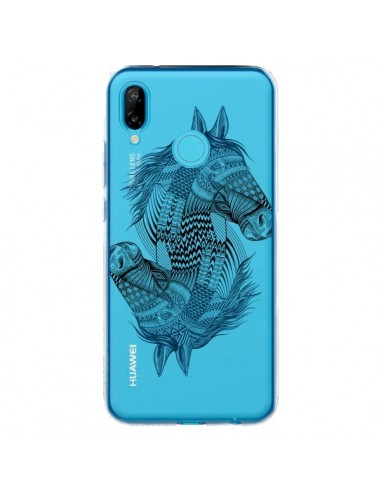 Coque Huawei P20 Lite Cheval Horse Double Transparente - Rachel Caldwell