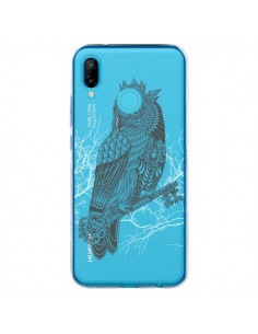 Coque Huawei P20 Lite Owl King Chouette Hibou Roi...