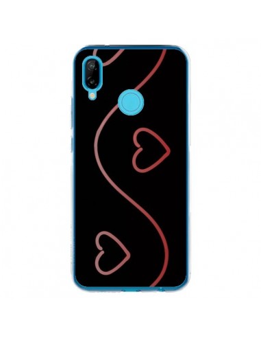 Coque Huawei P20 Lite Coeur Love Rouge - R Delean