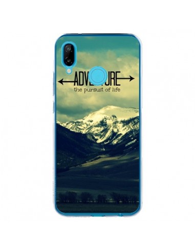 Coque Huawei P20 Lite Adventure the pursuit of life Montagnes Ski Paysage - R Delean