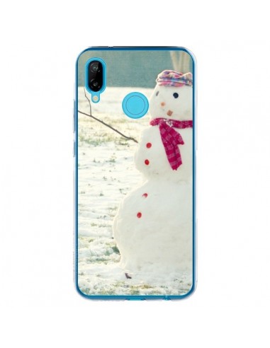 Coque Huawei P20 Lite Bonhomme de Neige - R Delean