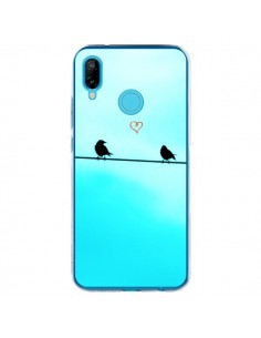 Coque Huawei P20 Lite Oiseaux Birds Amour Love - R Delean