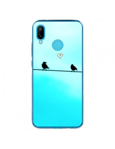 Coque Huawei P20 Lite Oiseaux Birds Amour Love - R Delean