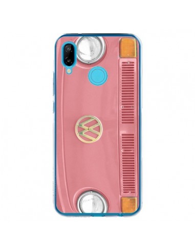 Coque Huawei P20 Lite Groovy Van Hippie VW Rose - R Delean