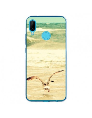 Coque Huawei P20 Lite Mouette Mer Ocean Sable Plage Paysage - R Delean