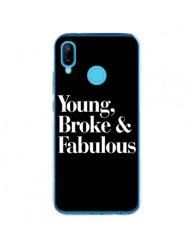 Coque Huawei P20 Lite Young, Broke & Fabulous - Rex Lambo