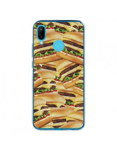 Coque Huawei P20 Lite Burger Hamburger Cheeseburger - Rex Lambo