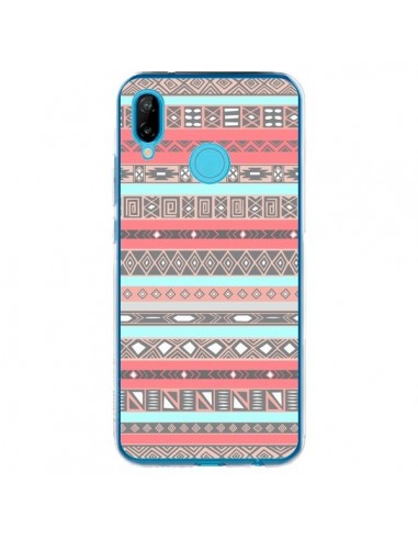 Coque Huawei P20 Lite Azteque Aztec Rose Pastel - Rex Lambo