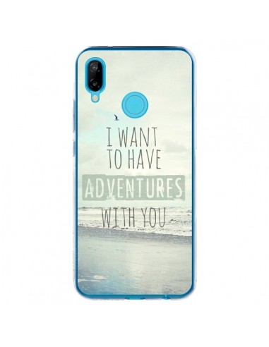 Coque Huawei P20 Lite I want to have adventures with you - Sylvia Cook