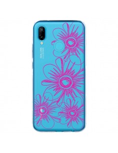 Coque Huawei P20 Lite Spring Flower Fleurs Roses...