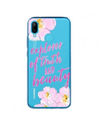 Coque Huawei P20 Lite Explorer of Truth and Beauty Transparente - Sylvia Cook