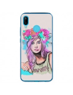 Coque Huawei P20 Lite Femme Mannequin Barbara Palvin -...