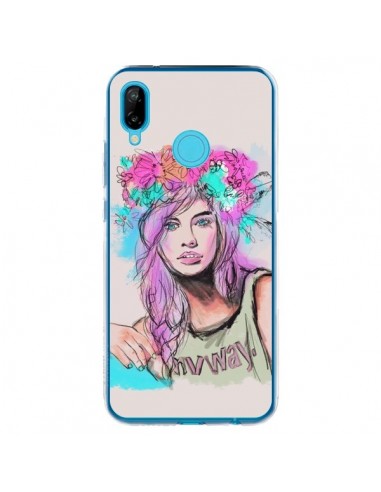 Coque Huawei P20 Lite Femme Mannequin Barbara Palvin - Sara Eshak