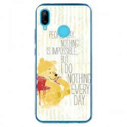 Coque Huawei P20 Lite Winnie I do nothing every day -...